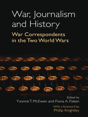 cover image of War, Journalism and History